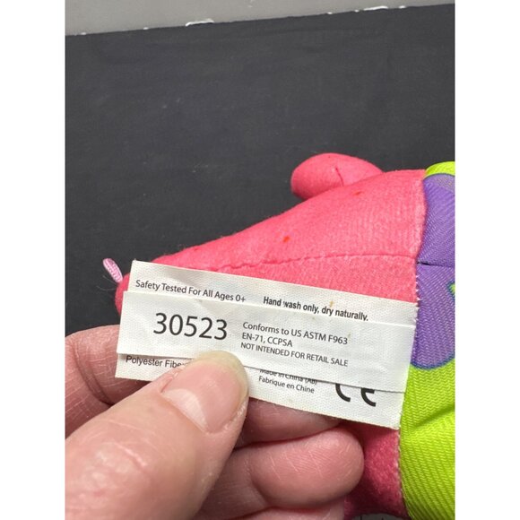 2023 Patrick Star Plush Toy 7" Spongebob Squarepants - Picture 5 of 6